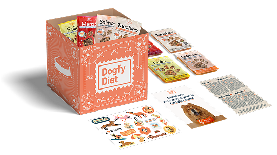 Box di prova di dieta Dogfy Diet